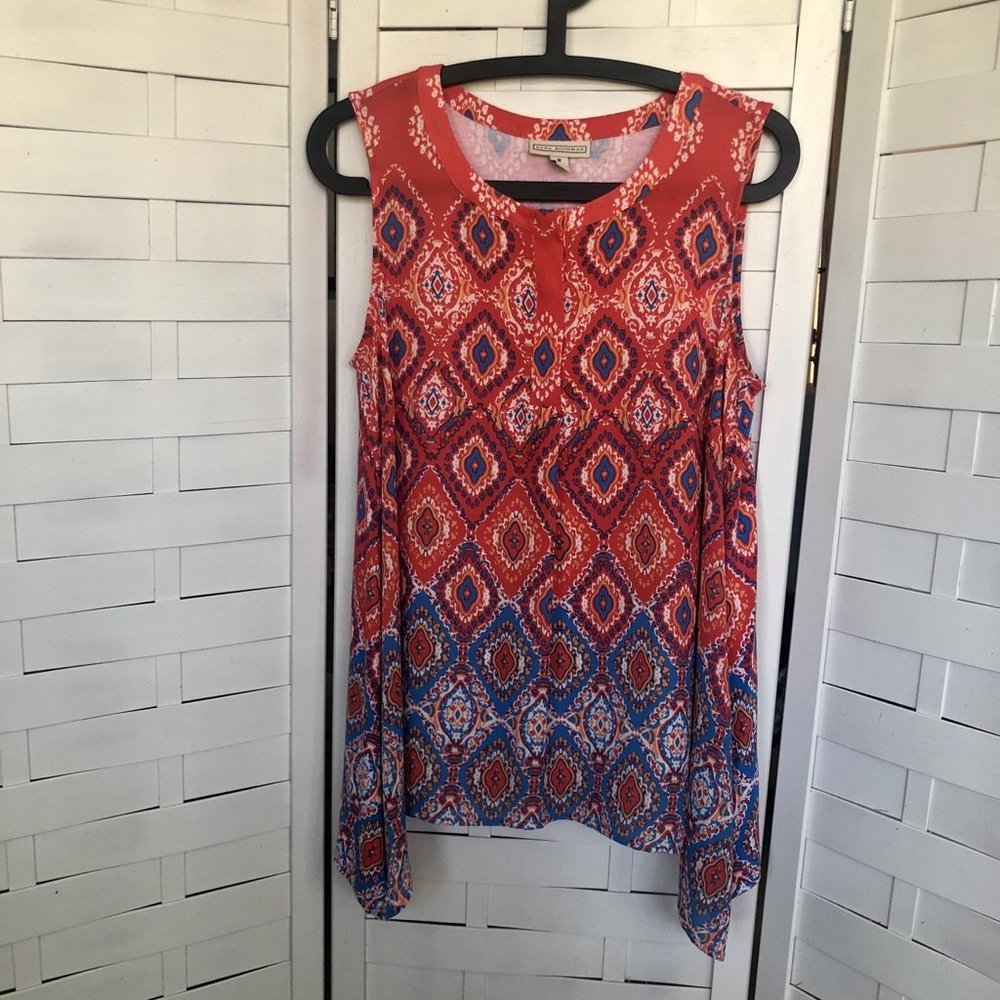 DANA BUCHMAN SLEEVELESS TOP SIZE M